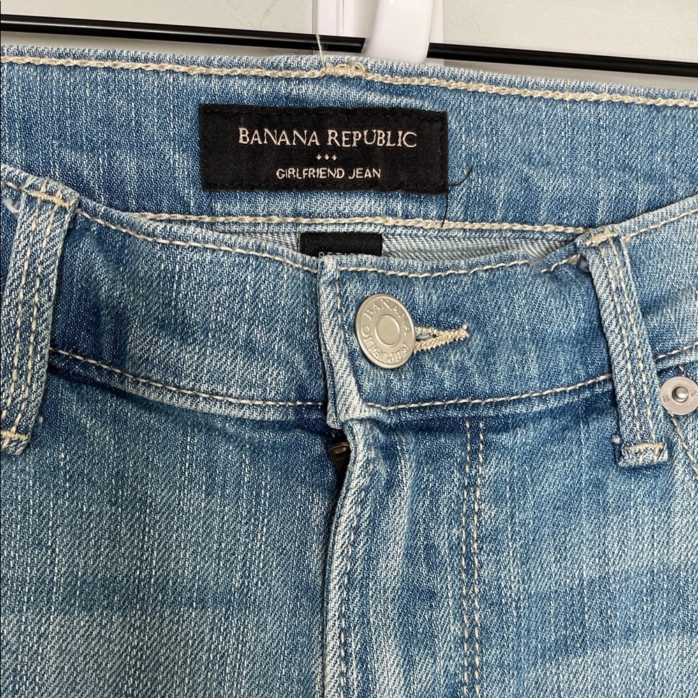 Banana Republic Light Blue Straight Leg Jeans - Picture 2 of 14